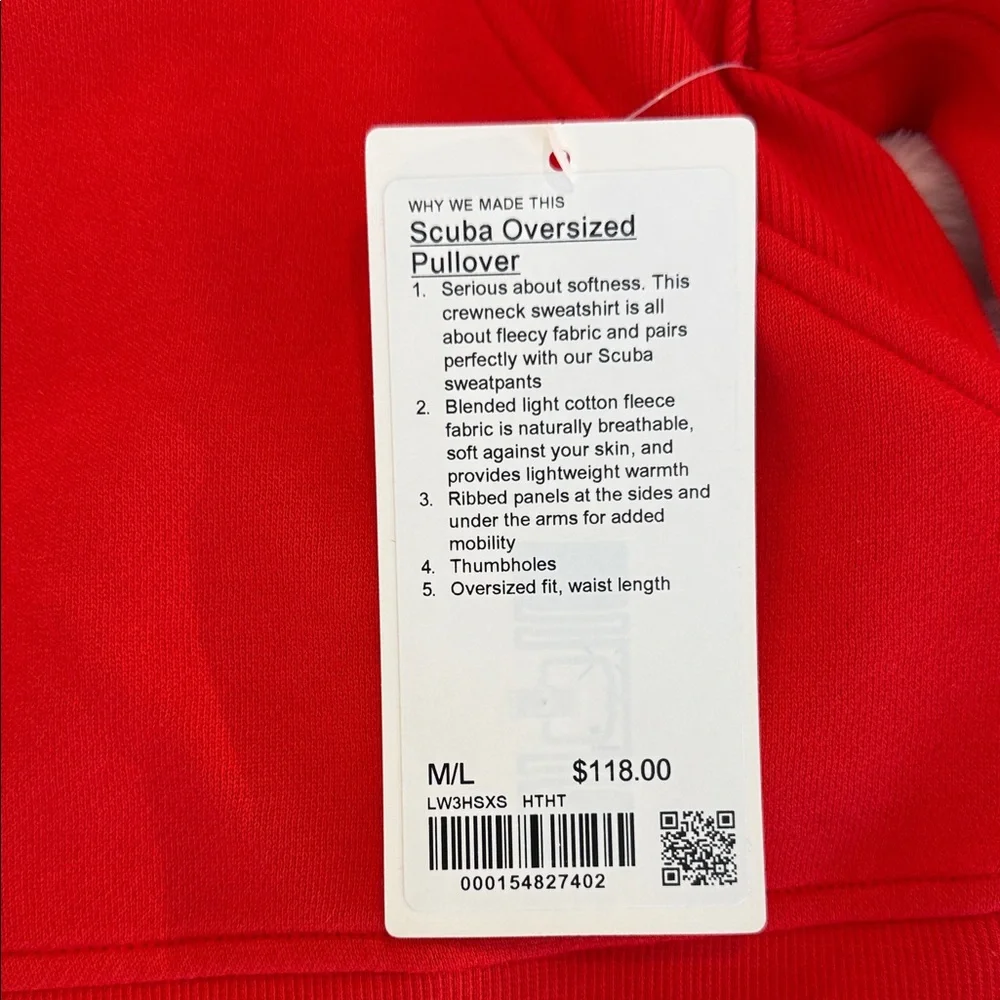 Lululemon Scuba Oversized Pullover - Picture 2 of 3